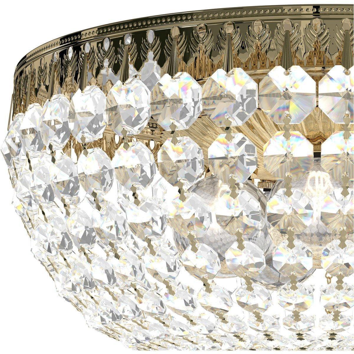 Schonbek 1870 - Petit Crystal Semi Flush - 1564-211S | Montreal Lighting & Hardware