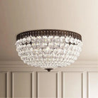 Schonbek 1870 - Petit Crystal Semi Flush - 1564-40S | Montreal Lighting & Hardware
