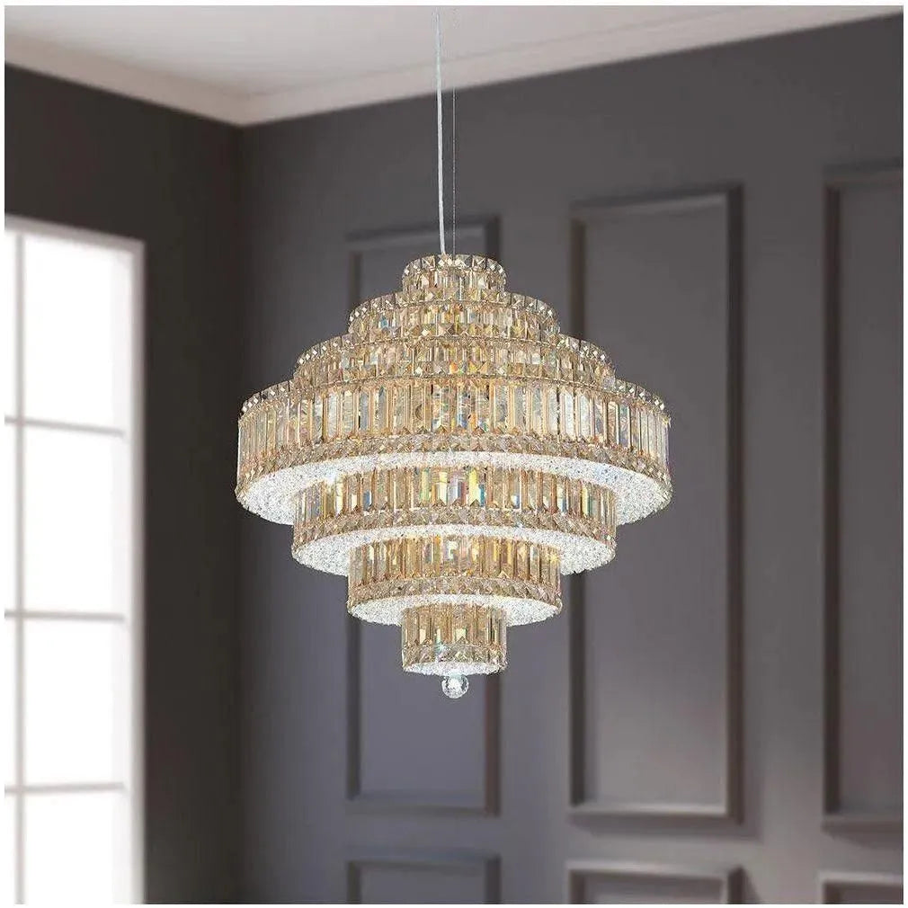 Schonbek 1870 - Plaza Pendant - 6670GS | Montreal Lighting & Hardware