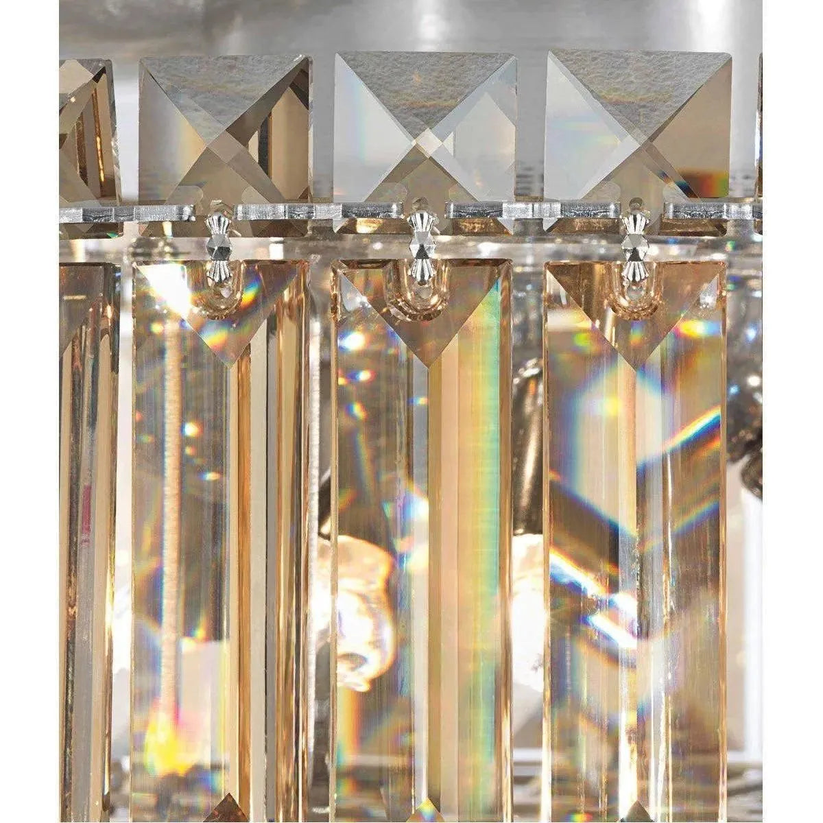 Schonbek 1870 - Plaza Semi Flush - 6690GS | Montreal Lighting & Hardware