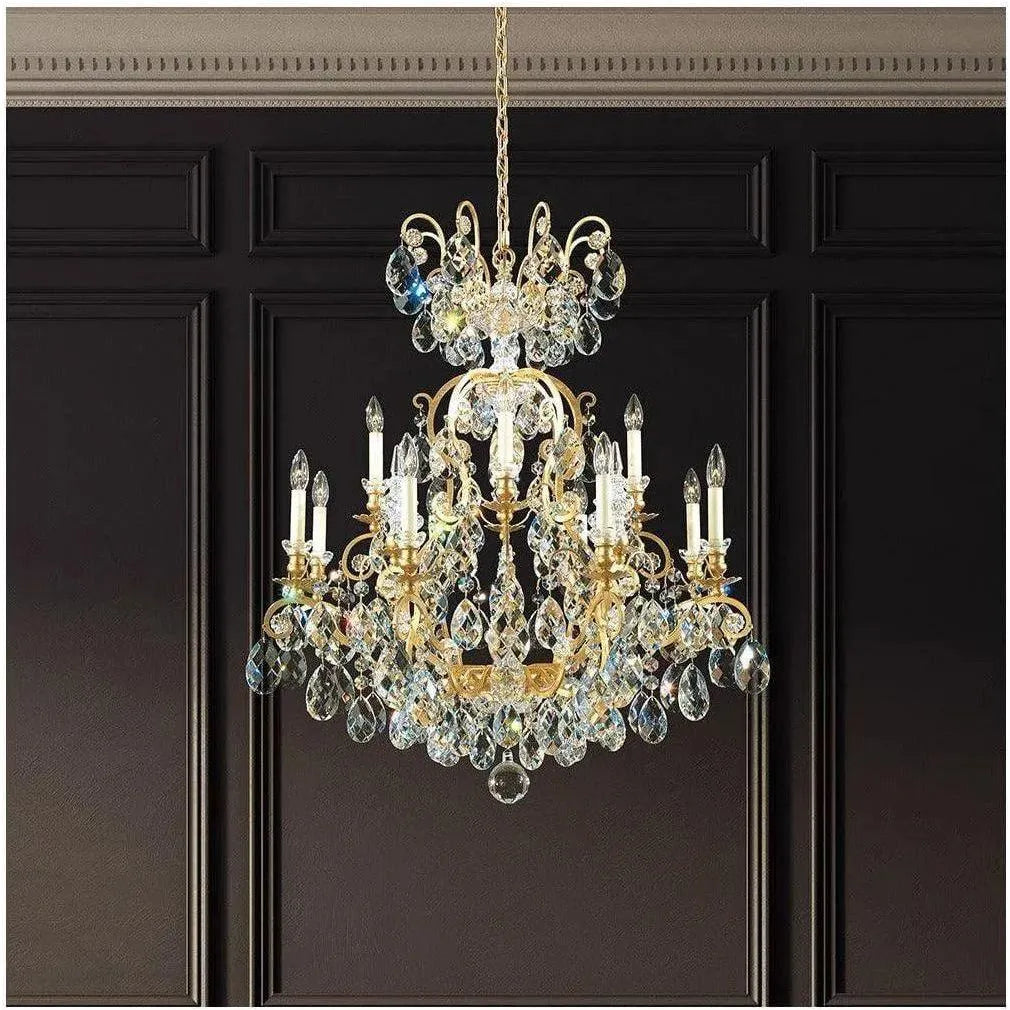 Schonbek 1870 - Renaissance Chandelier - 3772-22S | Montreal Lighting & Hardware