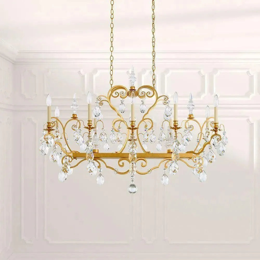 Schonbek 1870 - Renaissance Linear Chandelier - 3795N-22H | Montreal Lighting & Hardware