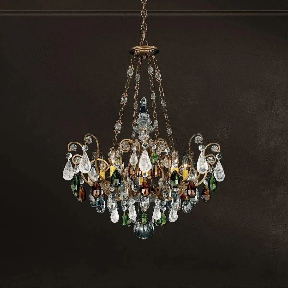 Schonbek 1870 - Renaissance Rock Crystal Chandelier - 3587-23OS | Montreal Lighting & Hardware