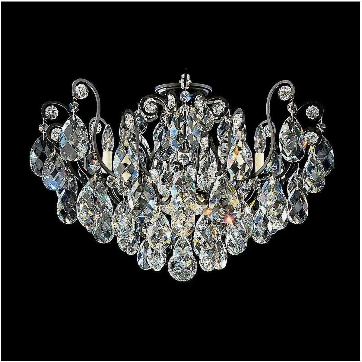 Schonbek 1870 - Renaissance Semi Flush - 3785-51S | Montreal Lighting & Hardware