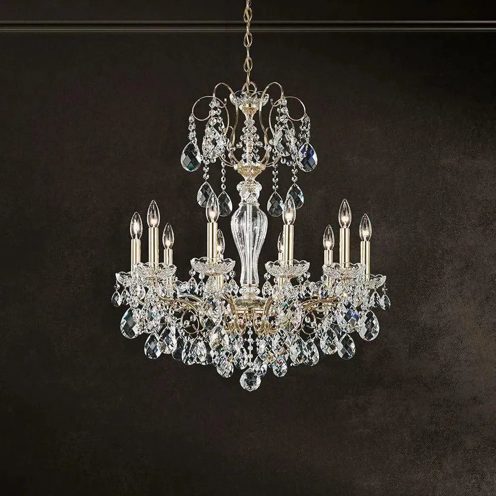Schonbek 1870 - Sonatina Chandelier - ST1946N-22H | Montreal Lighting & Hardware