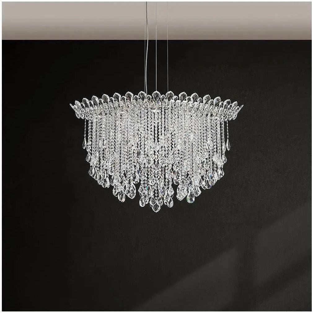 Schonbek 1870 - Trilliane Strands Linear Pendant - TR4812N-401H | Montreal Lighting & Hardware