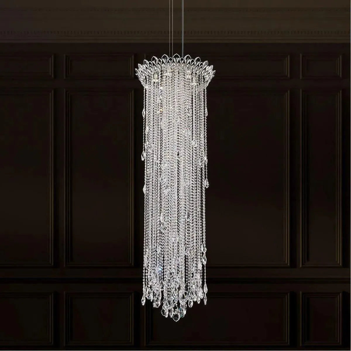 Schonbek 1870 - Trilliane Strands Pendant - TR2413N-401H | Montreal Lighting & Hardware
