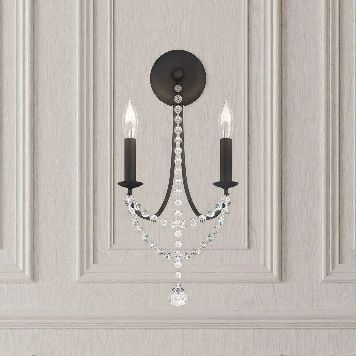 Schonbek 1870 - Verdana Wall Sconce - RJ1002N-48H | Montreal Lighting & Hardware