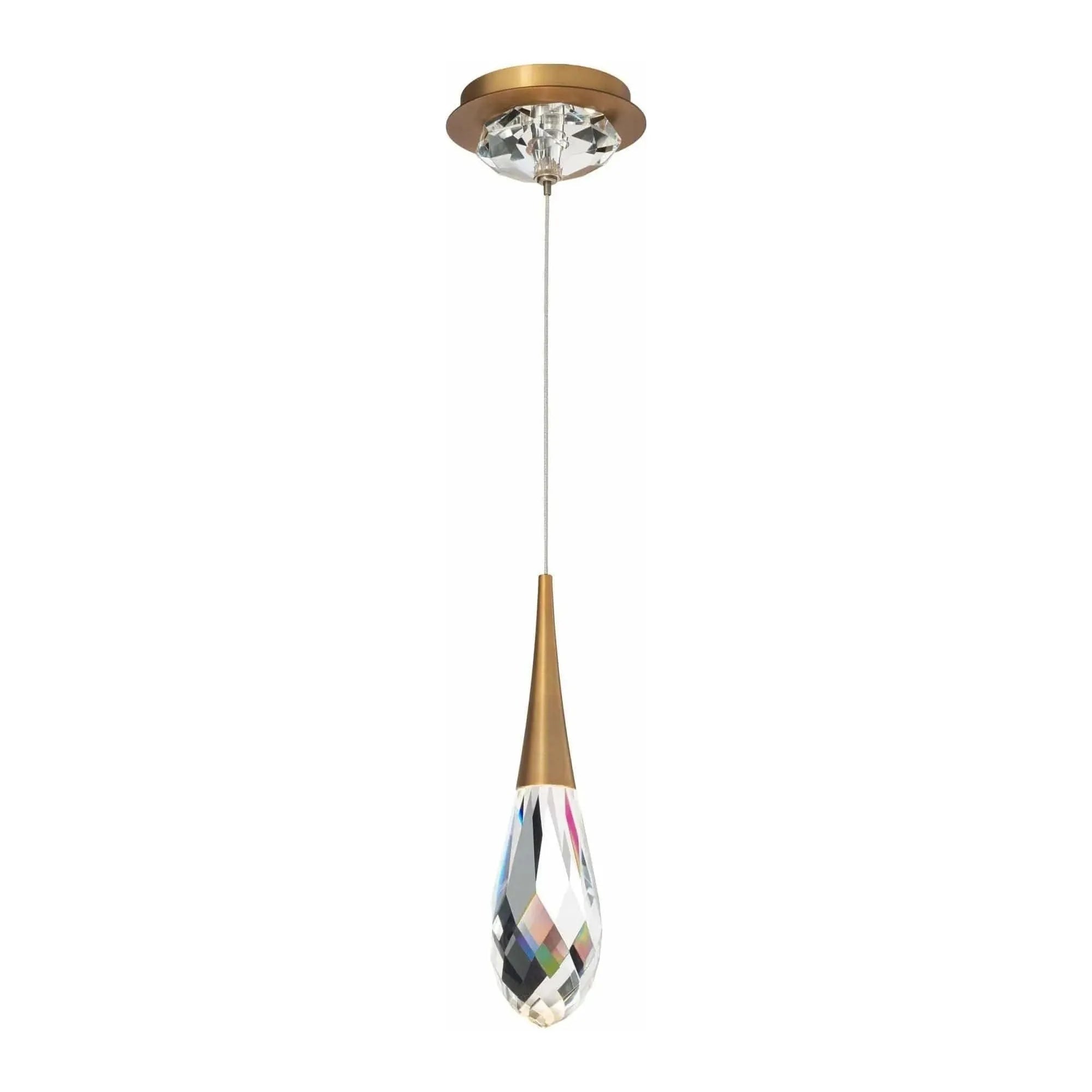 Schonbek Beyond - Mini LED Hibiscus Suspension - BPD21213-AB | Montreal Luminaire & Quincaillerie