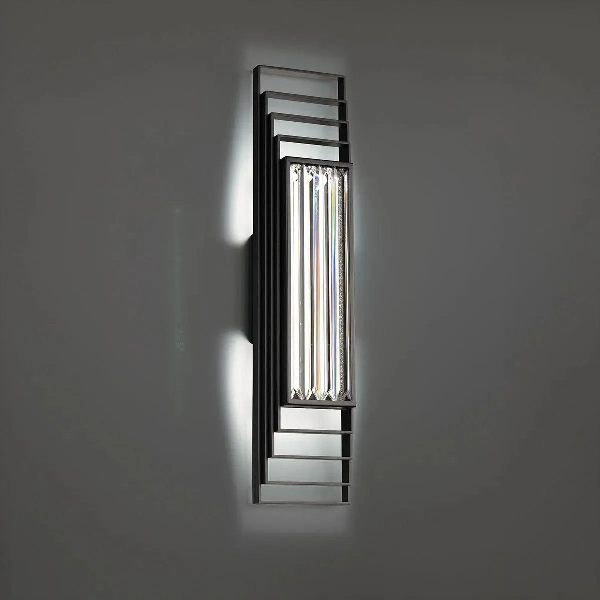 Schonbek Beyond - Terrace LED Wall Sconce - BWS62424-AB | Montreal Lighting & Hardware