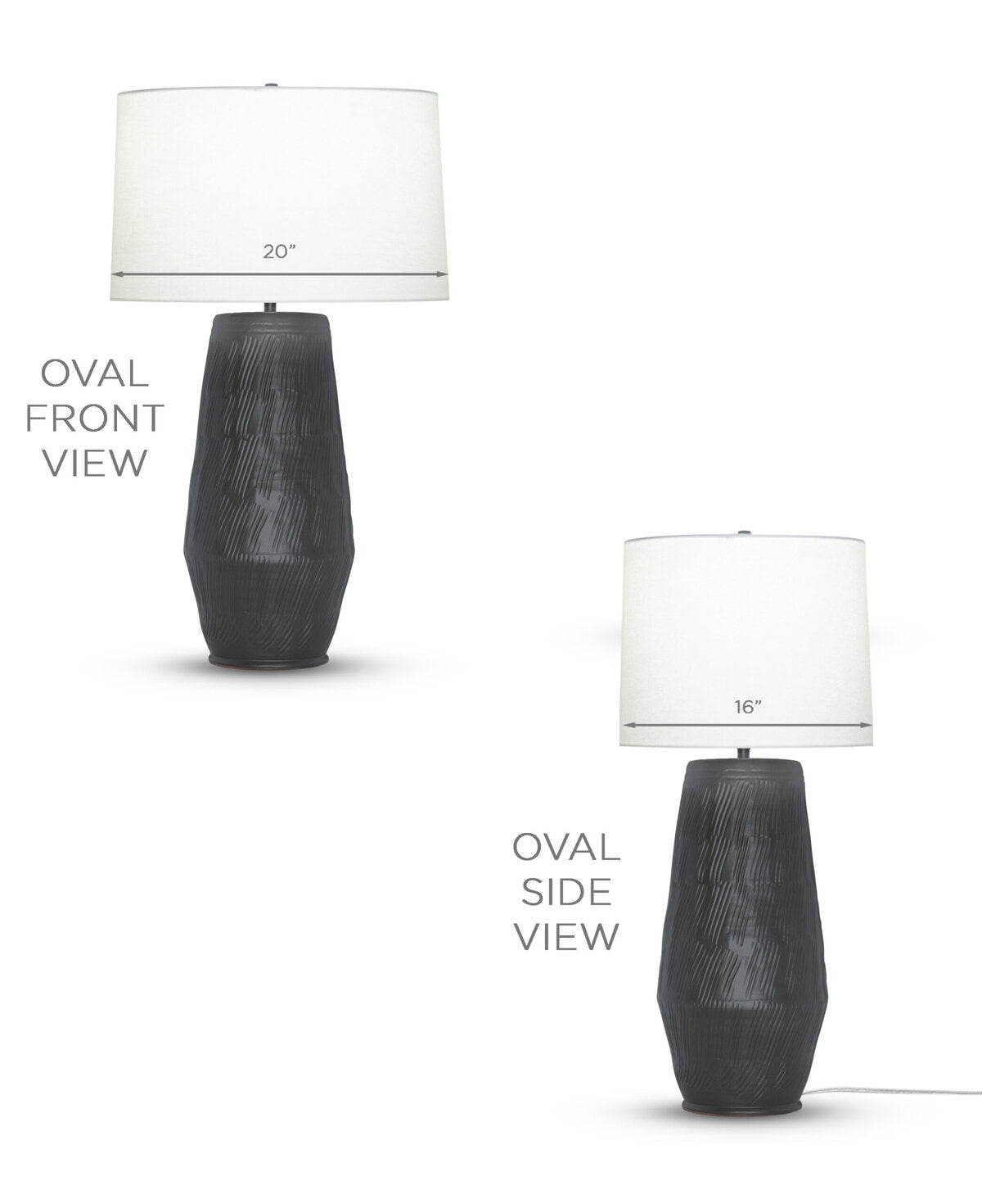 Sebastian Table Lamp - FLO-4499-OVAL-OWL
