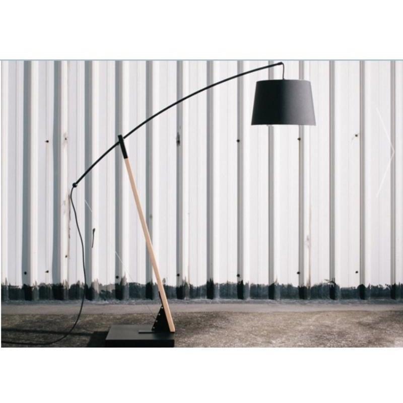 Seed Design - Archer Floor Lamp - SQ-703FR-BK | Montreal Lighting & Hardware