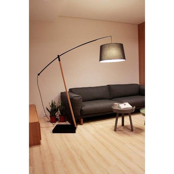 Seed Design - Archer Mega Floor Lamp - SQ-603FLR-BK | Montreal Lighting & Hardware