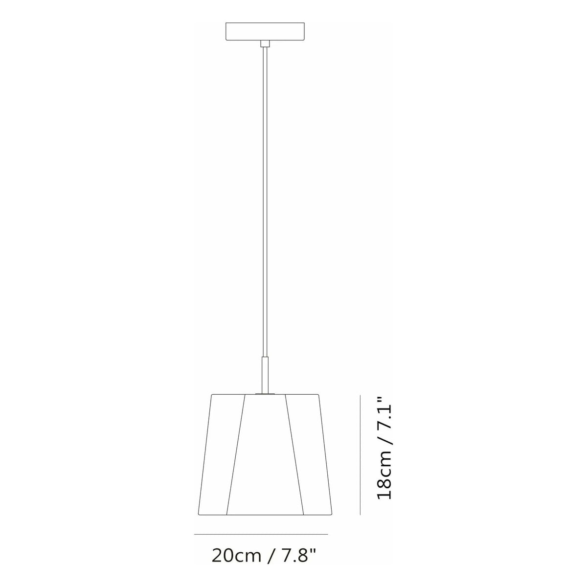 Seed Design - Castle Rock Pendant Light - SQ-2321CP | Montreal Lighting & Hardware