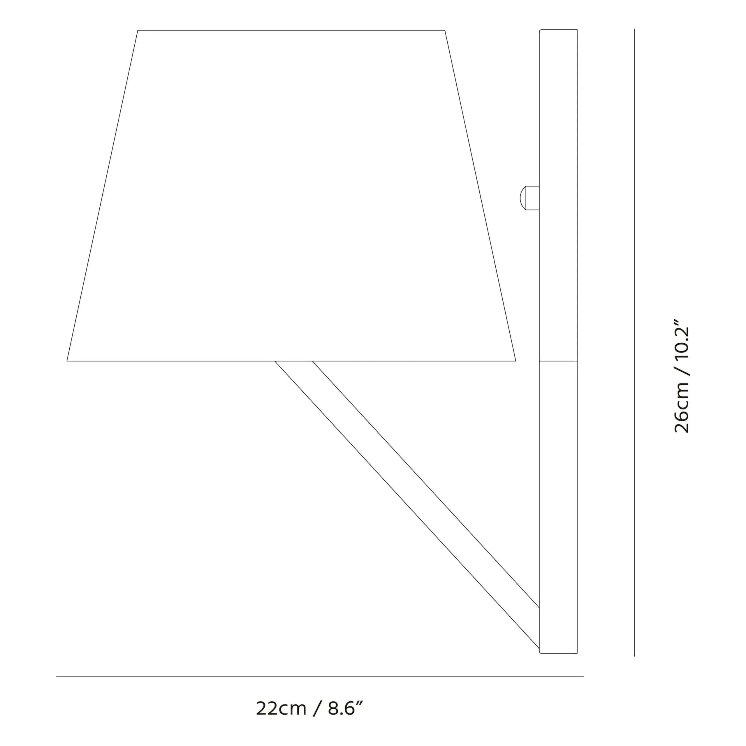 Seed Design - Concom Wall Lamp - SQ-513MW-BK | Montreal Lighting & Hardware