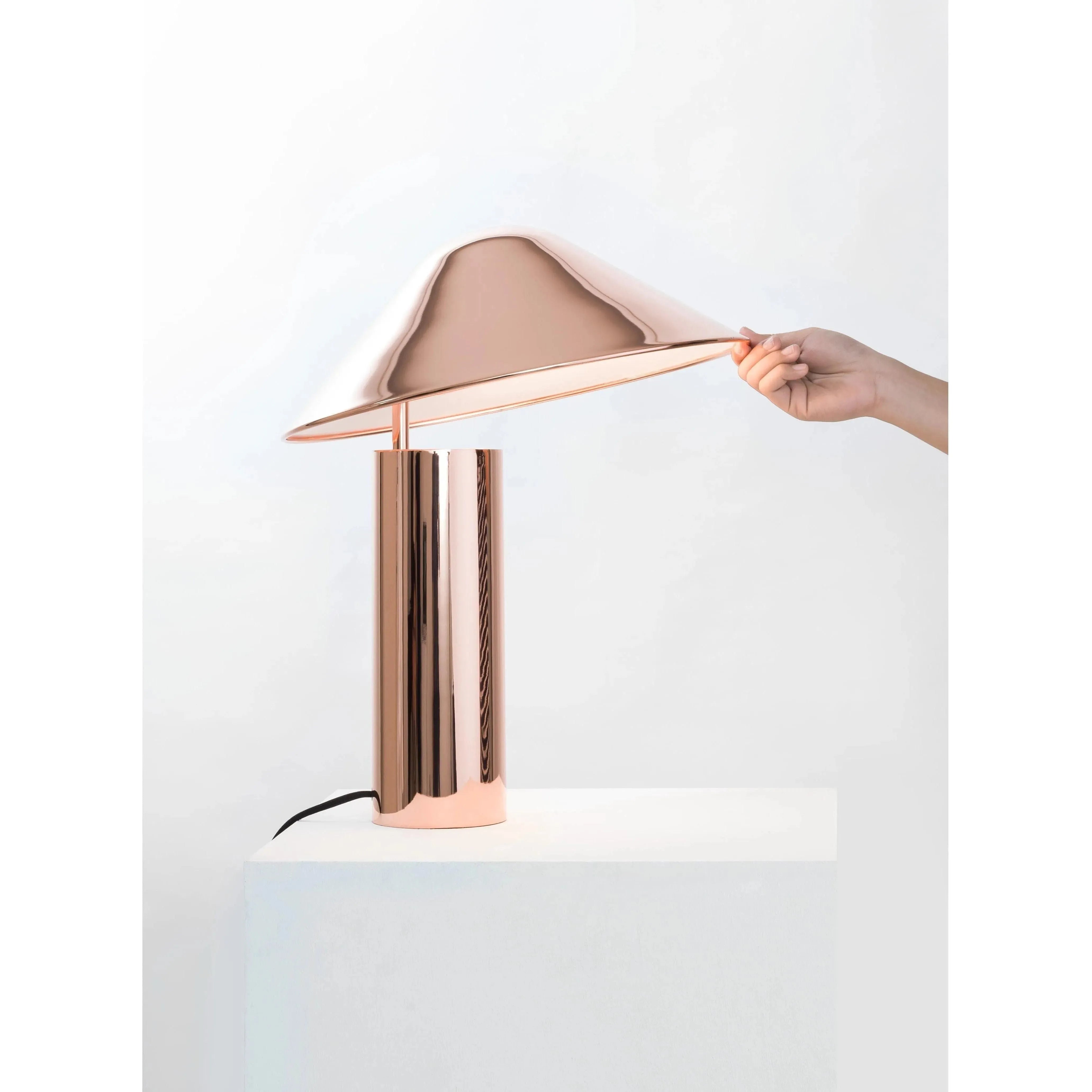 Seed Design - Damo Table Simple Lamp - SQ-339MDRS-BK | Montreal Lighting & Hardware