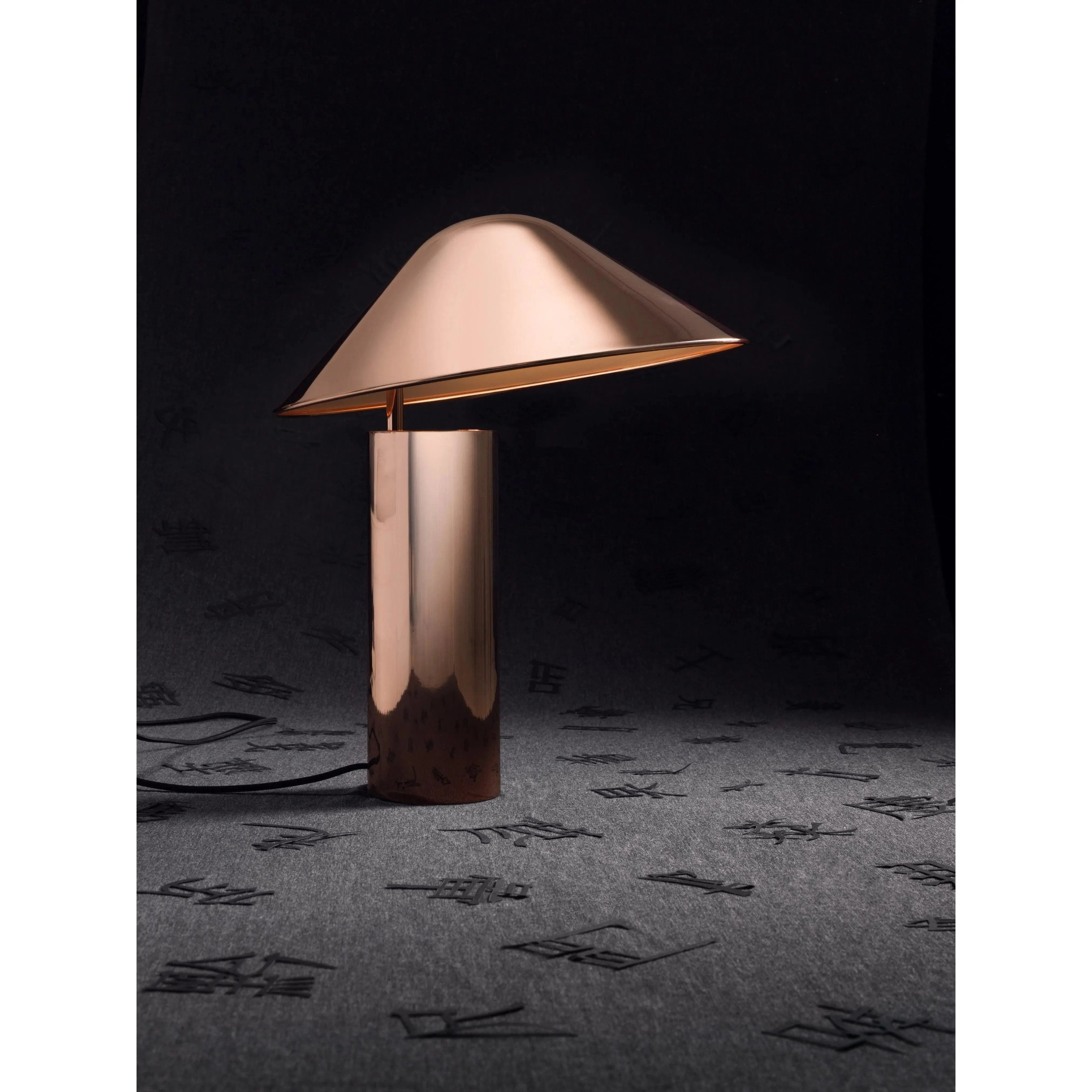 Seed Design - Damo Table Simple Lamp - SQ-339MDRS-BK | Montreal Lighting & Hardware
