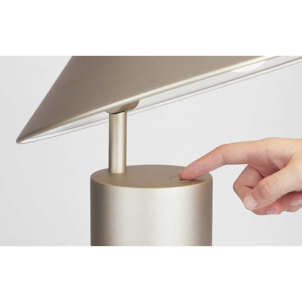 Seed Design - Damo Table Simple Lamp - SQ-339MDRS-BK | Montreal Lighting & Hardware