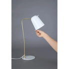 Seed Design - Dobi Table Lamp - SQ-2181D-WH | Montreal Lighting & Hardware