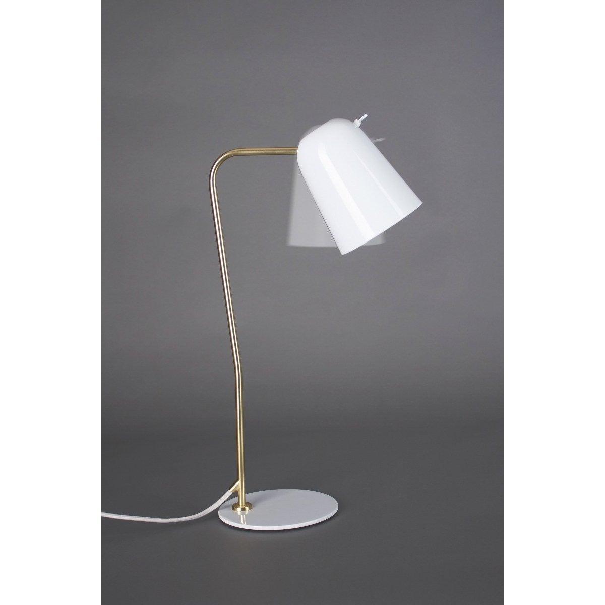 Seed Design - Dobi Table Lamp - SQ-2181D-WH | Montreal Lighting & Hardware