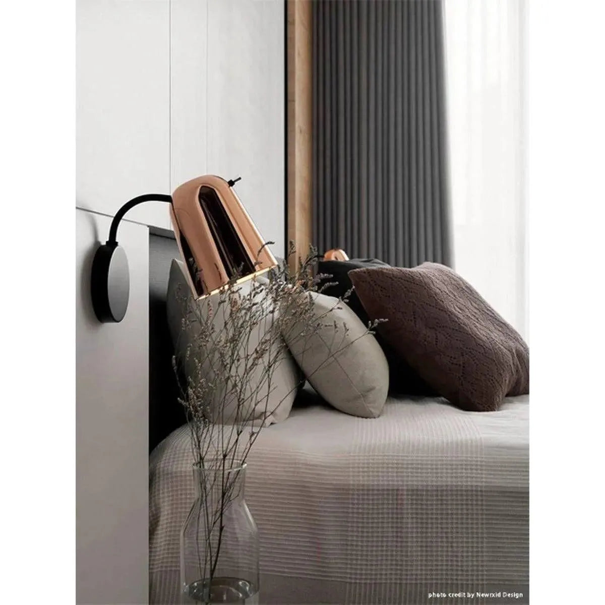 Seed Design - Dobi Wall Lamp - SQ-2181W-WH | Montreal Lighting & Hardware