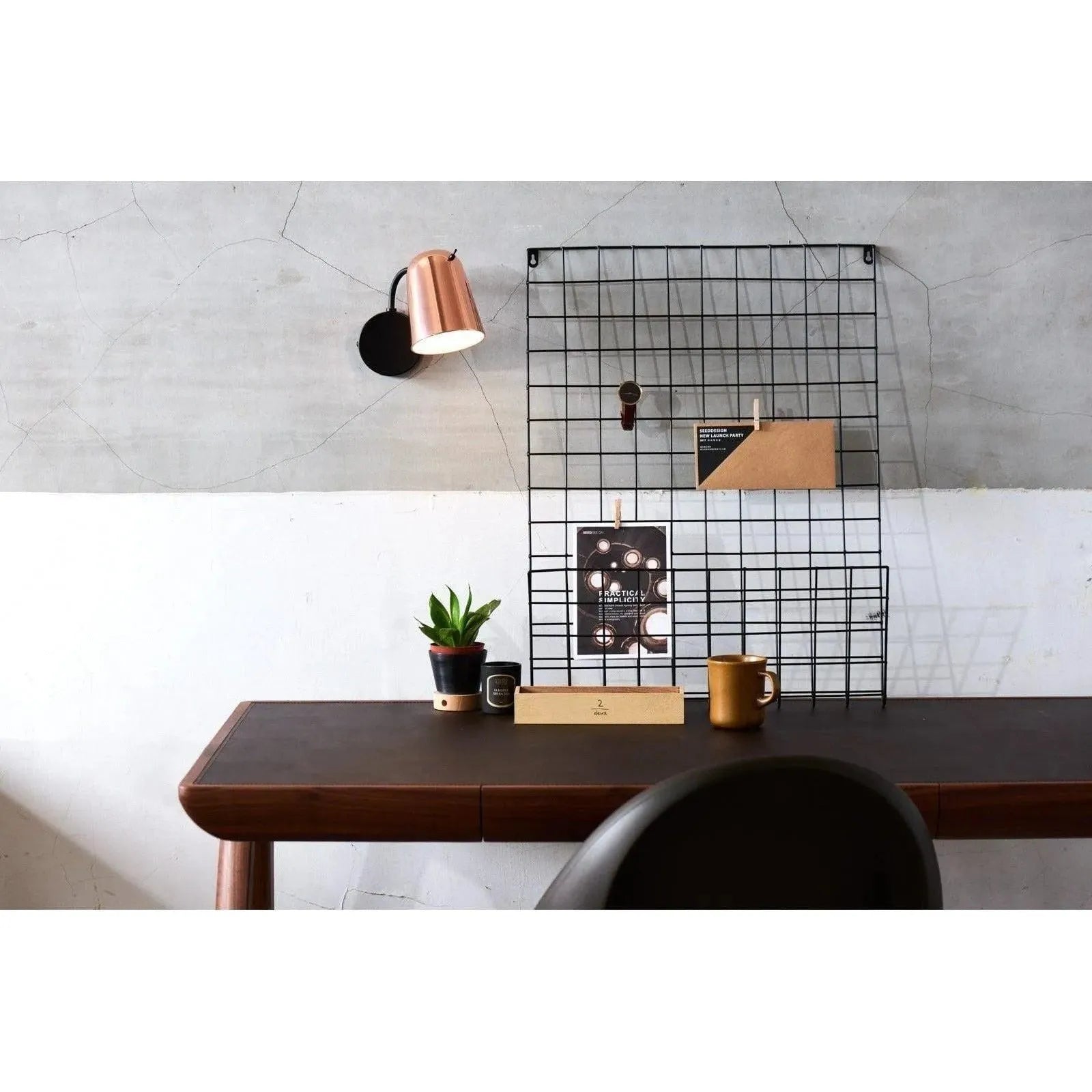 Seed Design - Dobi Wall Lamp - SQ-2181W-WH | Montreal Lighting & Hardware