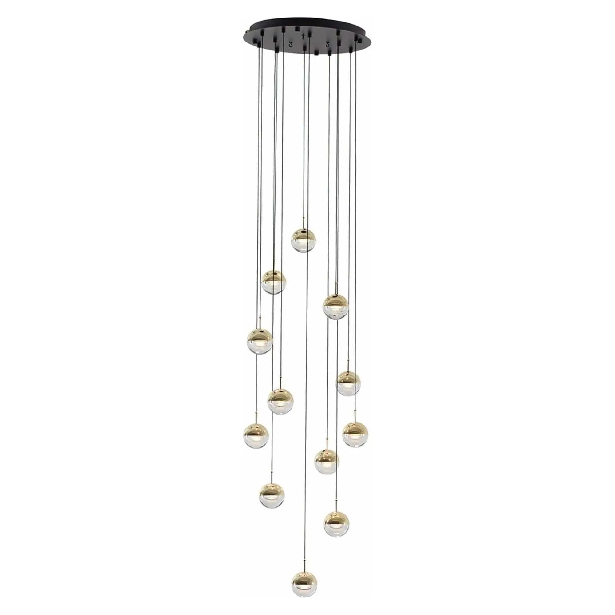 Seed Design - Dora Pendant Light 12 - SLD-1010P12-BRS | Montreal Lighting & Hardware