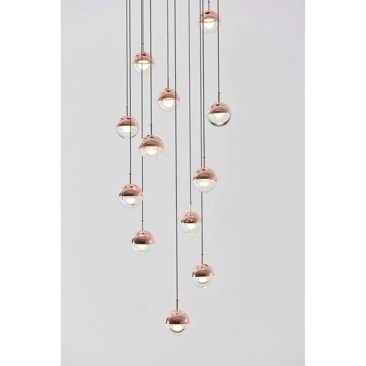 Seed Design - Dora Pendant Light 12 - SLD-1010P12-CPR | Montreal Lighting & Hardware