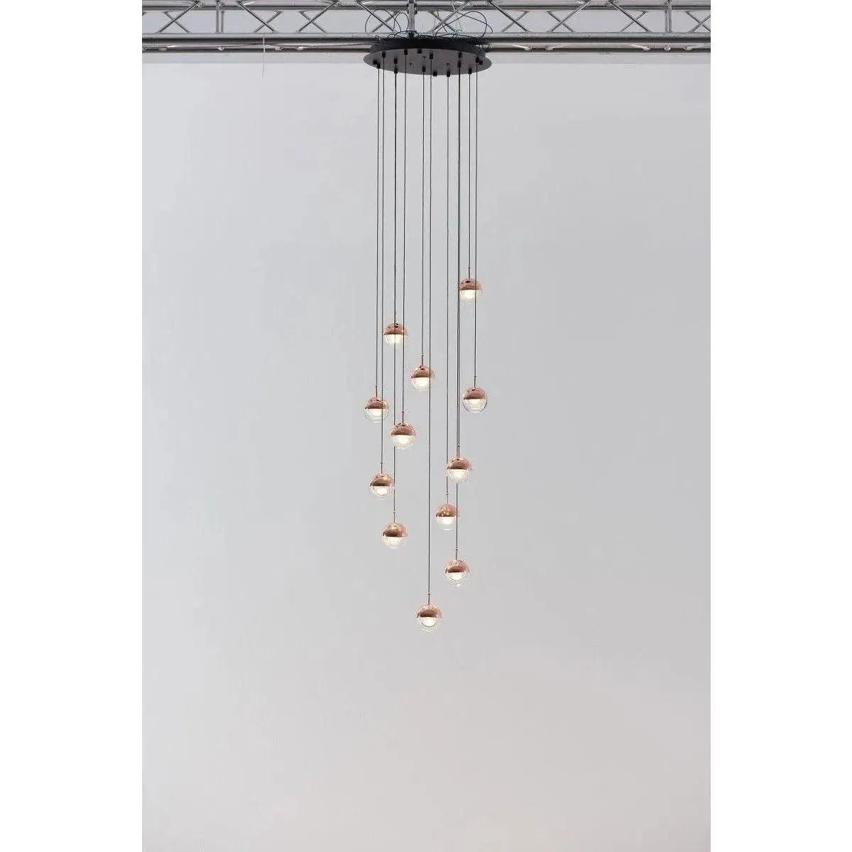 Seed Design - Dora Pendant Light 12 - SLD-1010P12-CPR | Montreal Lighting & Hardware