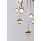 Seed Design - Dora Pendant Light 12 - SLD-1010P12-CPR | Montreal Lighting & Hardware