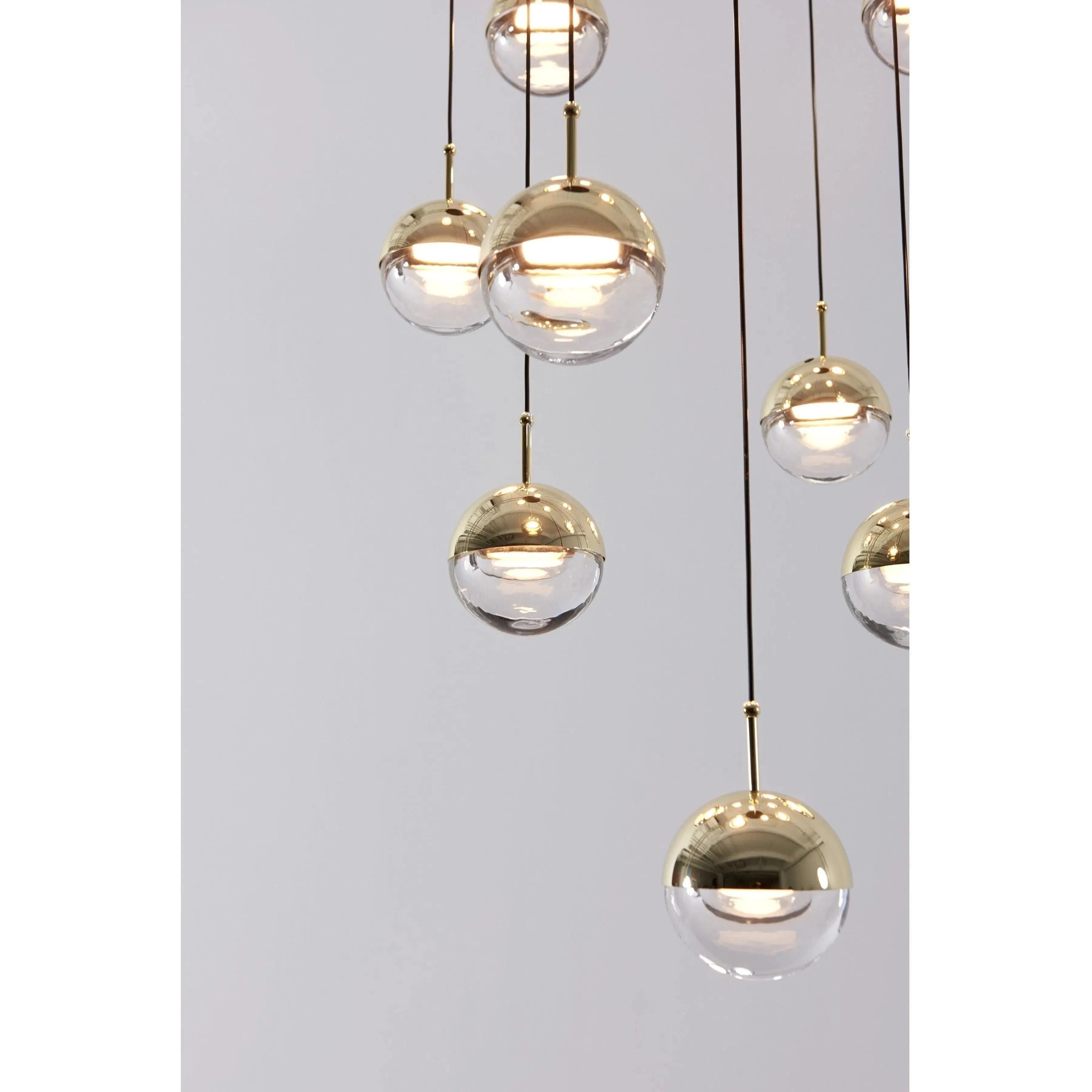 Seed Design - Dora Pendant Light 12 - SLD-1010P12-CPR | Montreal Lighting & Hardware
