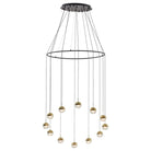 Seed Design - Dora Pendant Light 12 With Ring - SLD-1010PC12-CPR | Montreal Lighting & Hardware