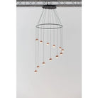 Seed Design - Dora Pendant Light 12 With Ring - SLD-1010PC12-CPR | Montreal Lighting & Hardware