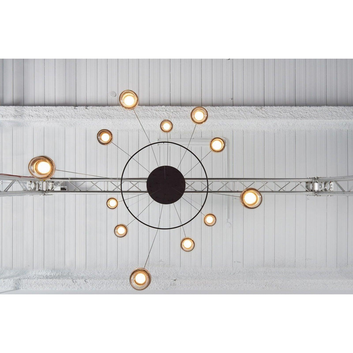 Seed Design - Dora Pendant Light 12 With Ring - SLD-1010PC12-CPR | Montreal Lighting & Hardware