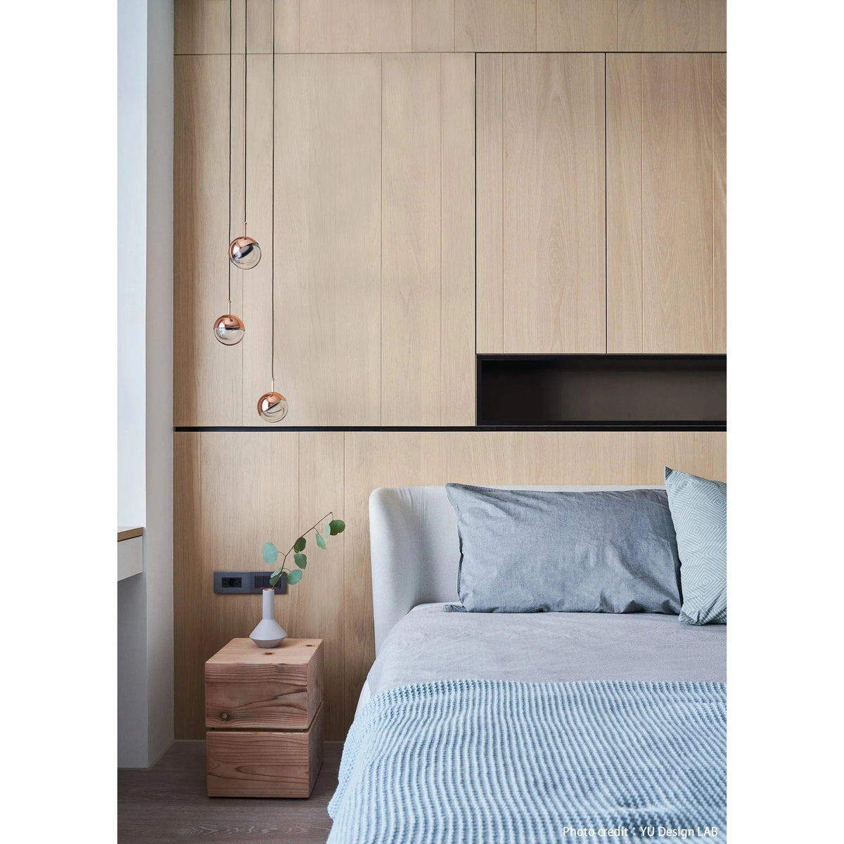 Seed Design - Dora Pendant Light 3 - SLD-1010P3-CPR | Montreal Lighting & Hardware