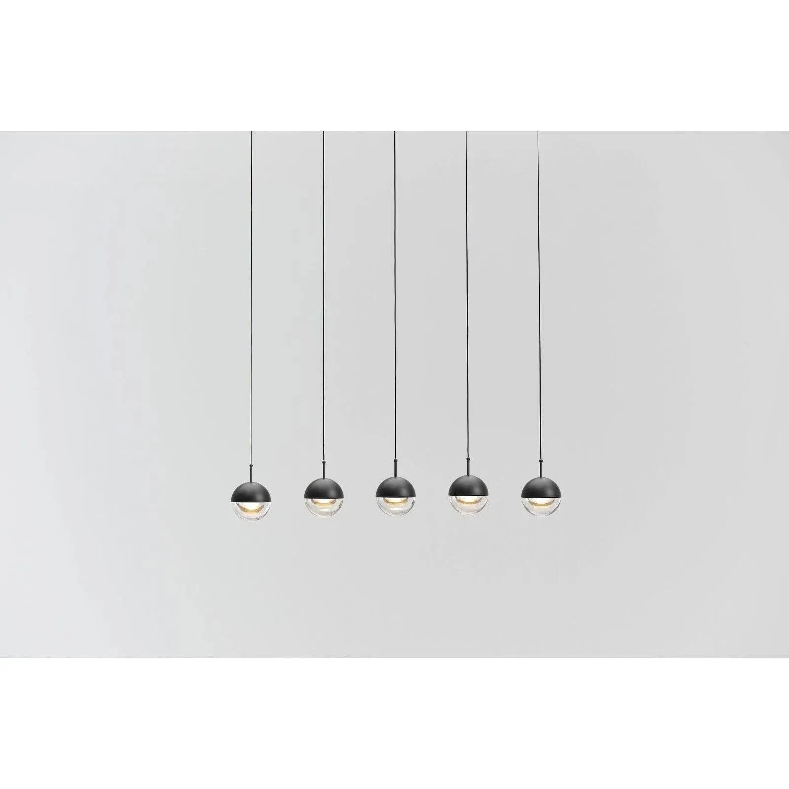 Seed Design - Dora Pendant Light 5 - SLD-1010PL5-BK | Montreal Lighting & Hardware