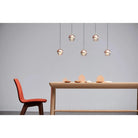 Seed Design - Dora Pendant Light 5 - SLD-1010PL5-CPR | Montreal Lighting & Hardware