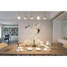 Seed Design - Dora Pendant Light 5 - SLD-1010PL5-CPR | Montreal Lighting & Hardware