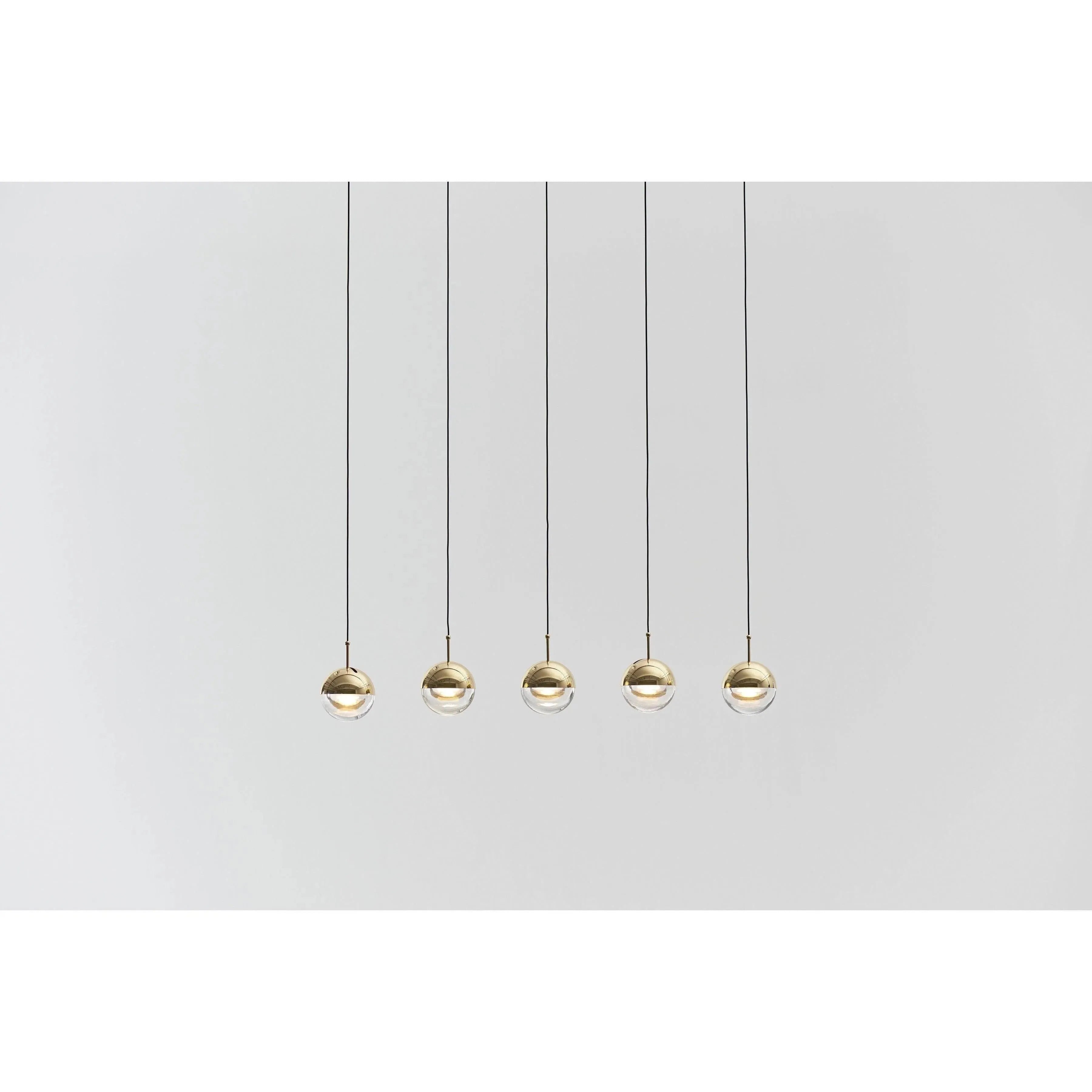 Seed Design - Dora Pendant Light 5 - SLD-1010PL5-CPR | Montreal Lighting & Hardware