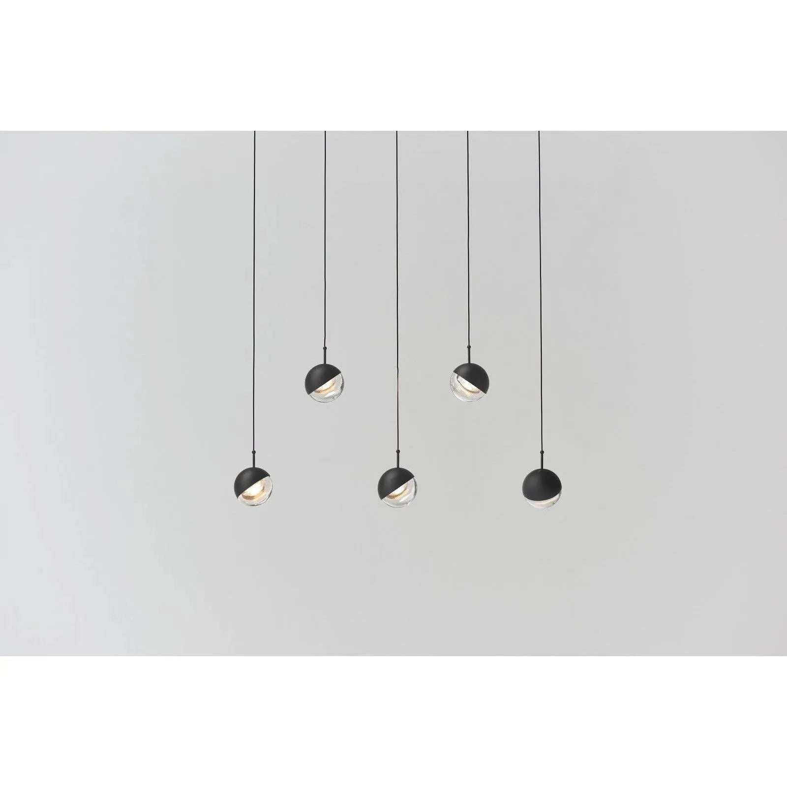 Seed Design - Dora Pendant Light 5 - SLD-1010PL5-CPR | Montreal Lighting & Hardware