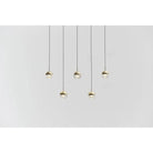 Seed Design - Dora Pendant Light 5 - SLD-1010PL5-CPR | Montreal Lighting & Hardware