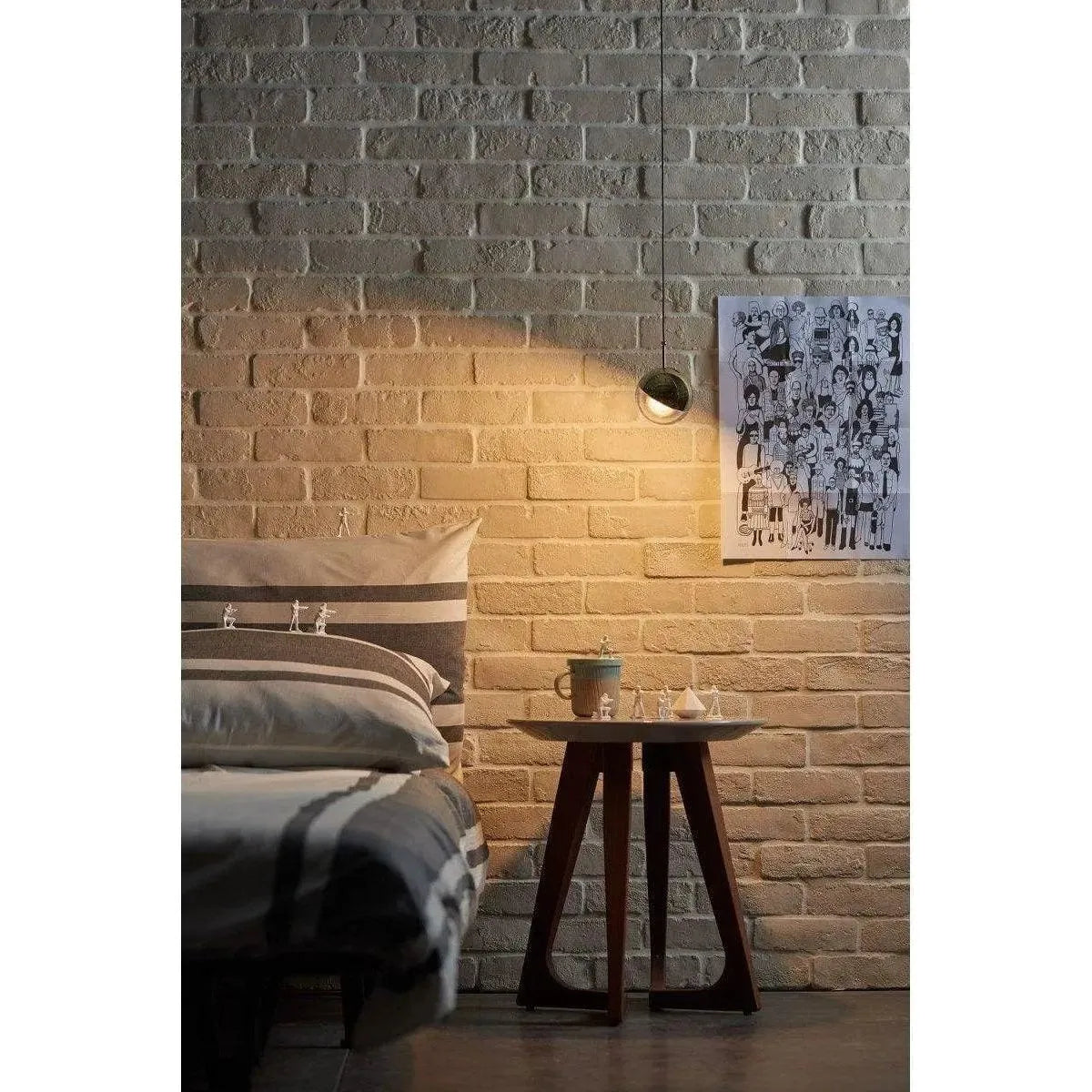 Seed Design - Dora Pendant Light - SLD-1010P-CPR | Montreal Lighting & Hardware