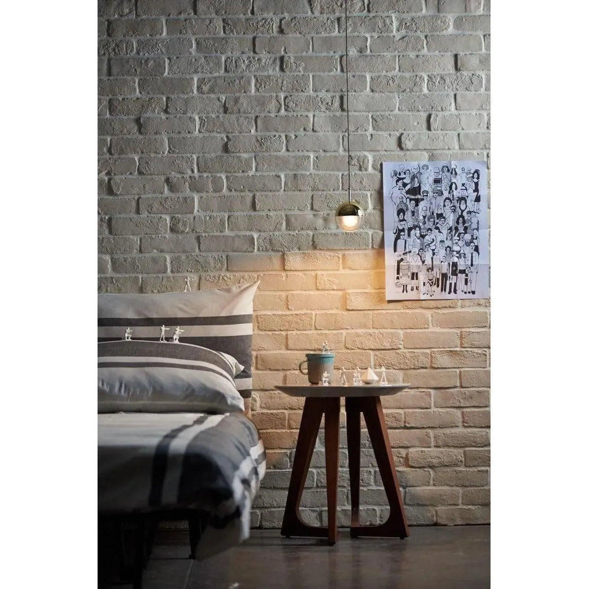 Seed Design - Dora Pendant Light - SLD-1010P-CPR | Montreal Lighting & Hardware