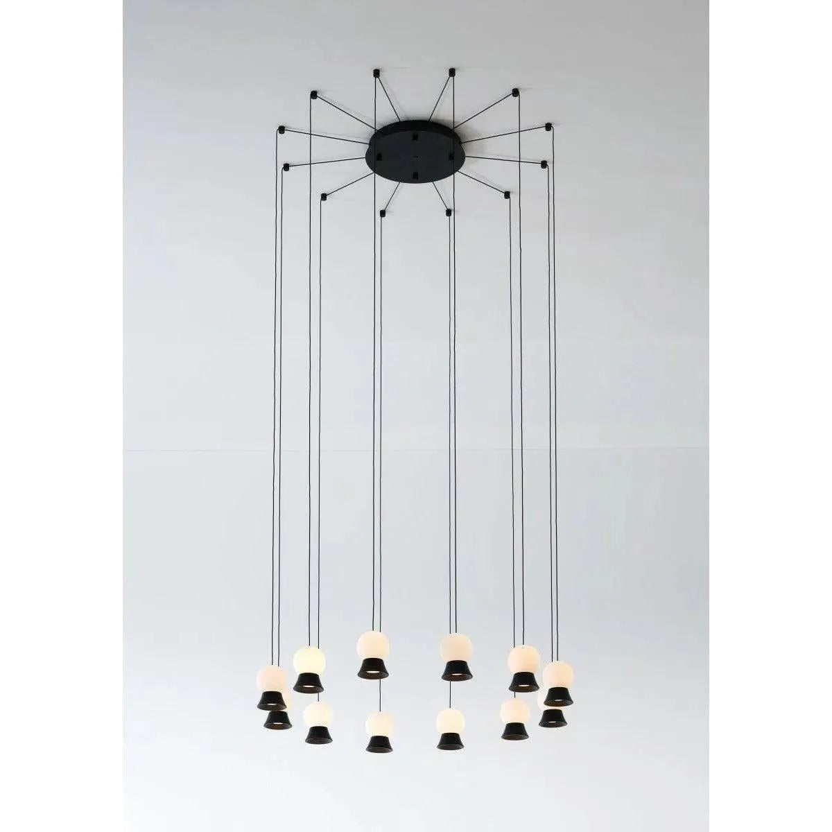 Seed Design - Fuji Pendant Light 12 - SLD-1011PF12-BK | Montreal Lighting & Hardware
