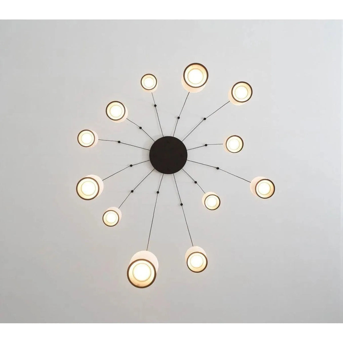 Seed Design - Fuji Pendant Light 12 - SLD-1011PF12-BK | Montreal Lighting & Hardware