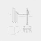 Seed Design - Fuji Pendant Light 12 - SLD-1011PF12-BK | Montreal Lighting & Hardware