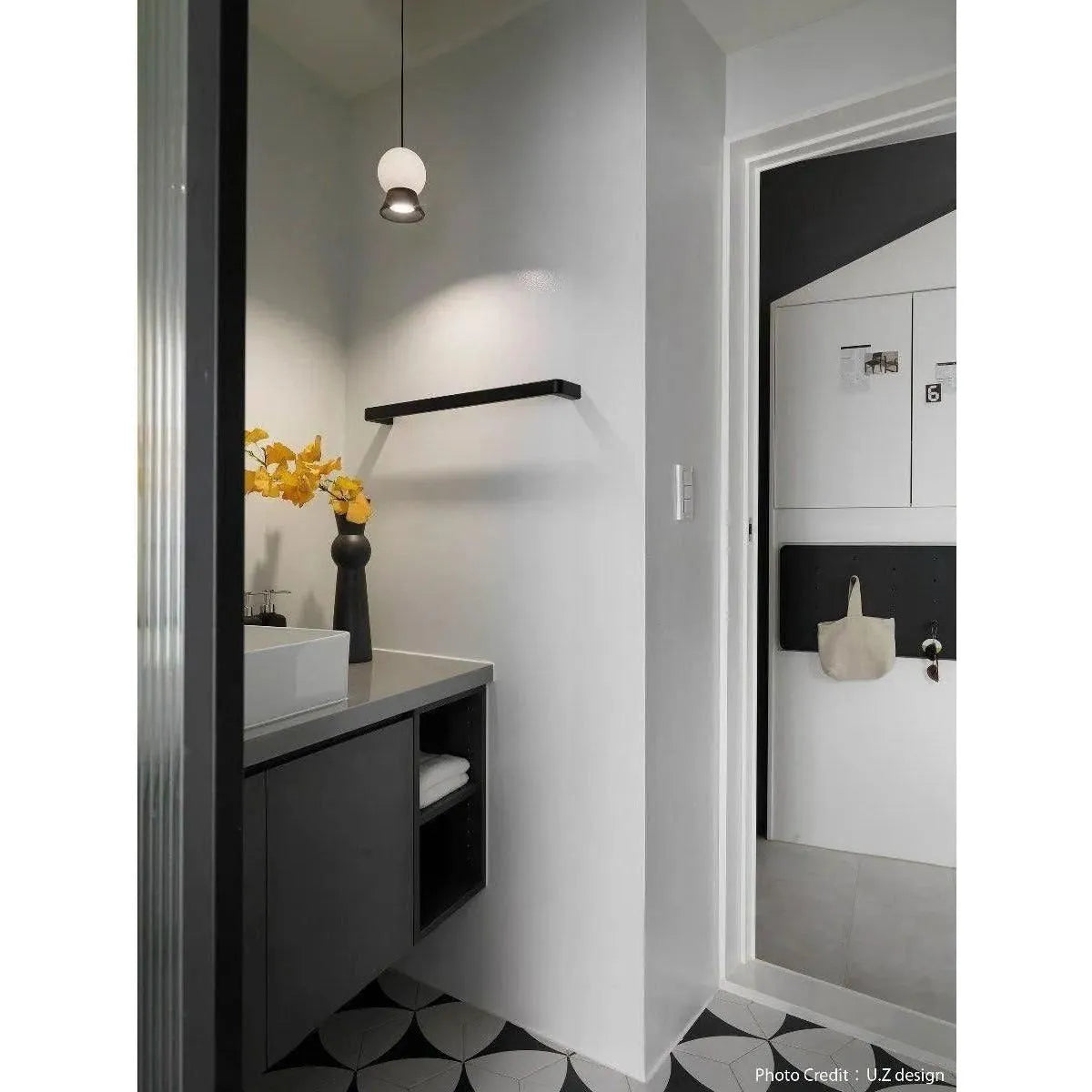 Seed Design - Fuji Pendant Light - SLD-1011P-BK | Montreal Lighting & Hardware