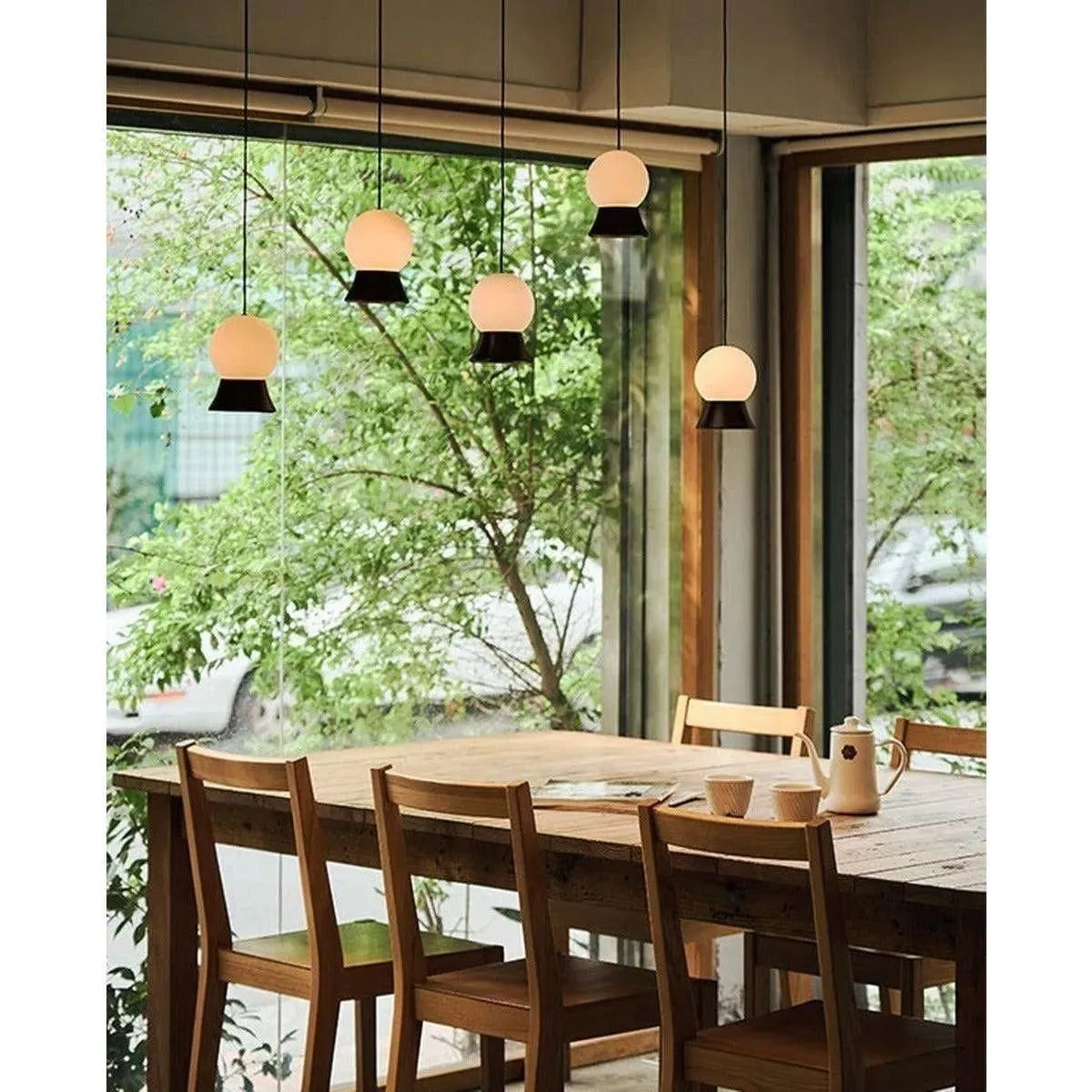 Seed Design - Fuji Pendant Light - SLD-1011P-BK | Montreal Lighting & Hardware