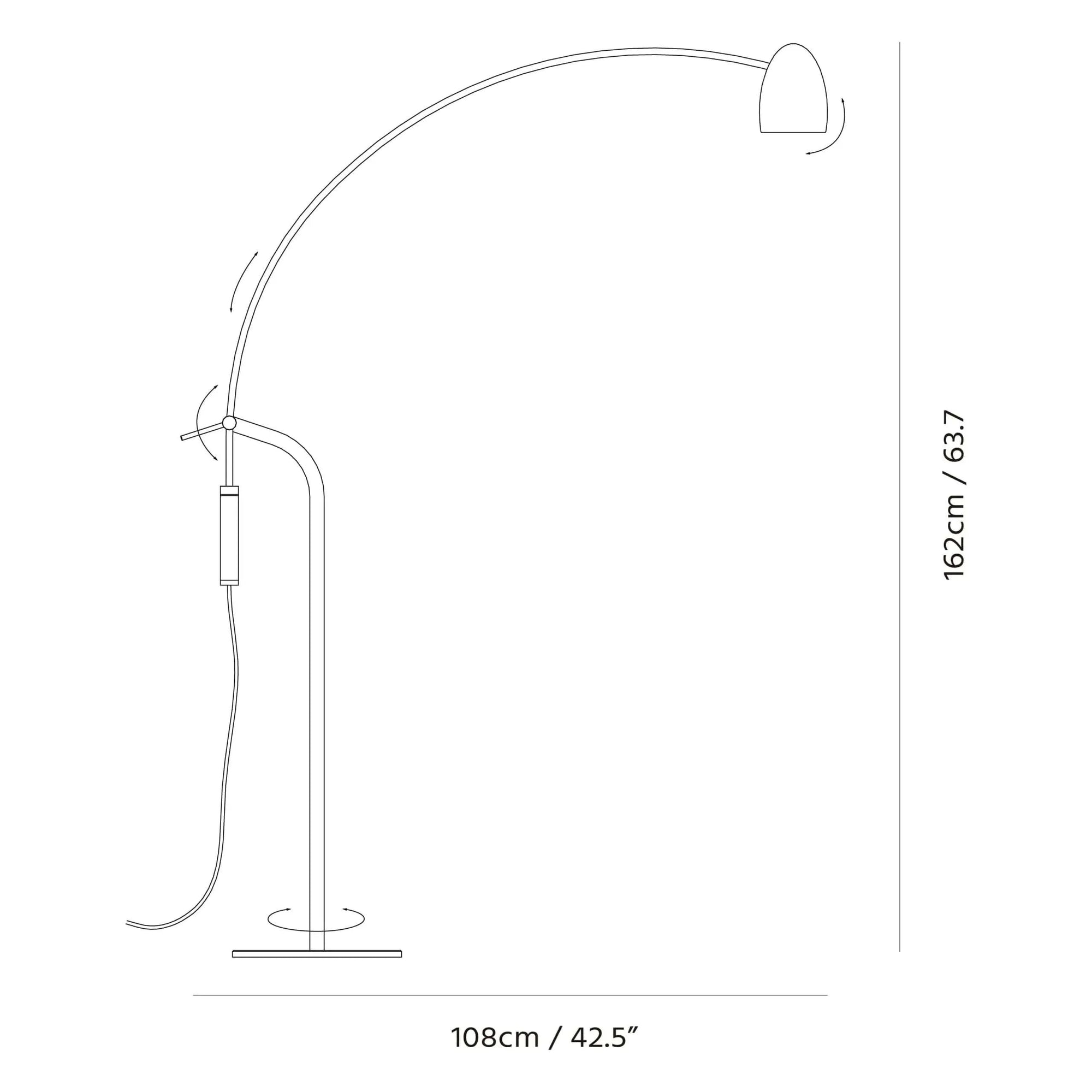 Seed Design - Hercules Floor Lamp - SLD-791FTE-CPR | Montreal Lighting & Hardware