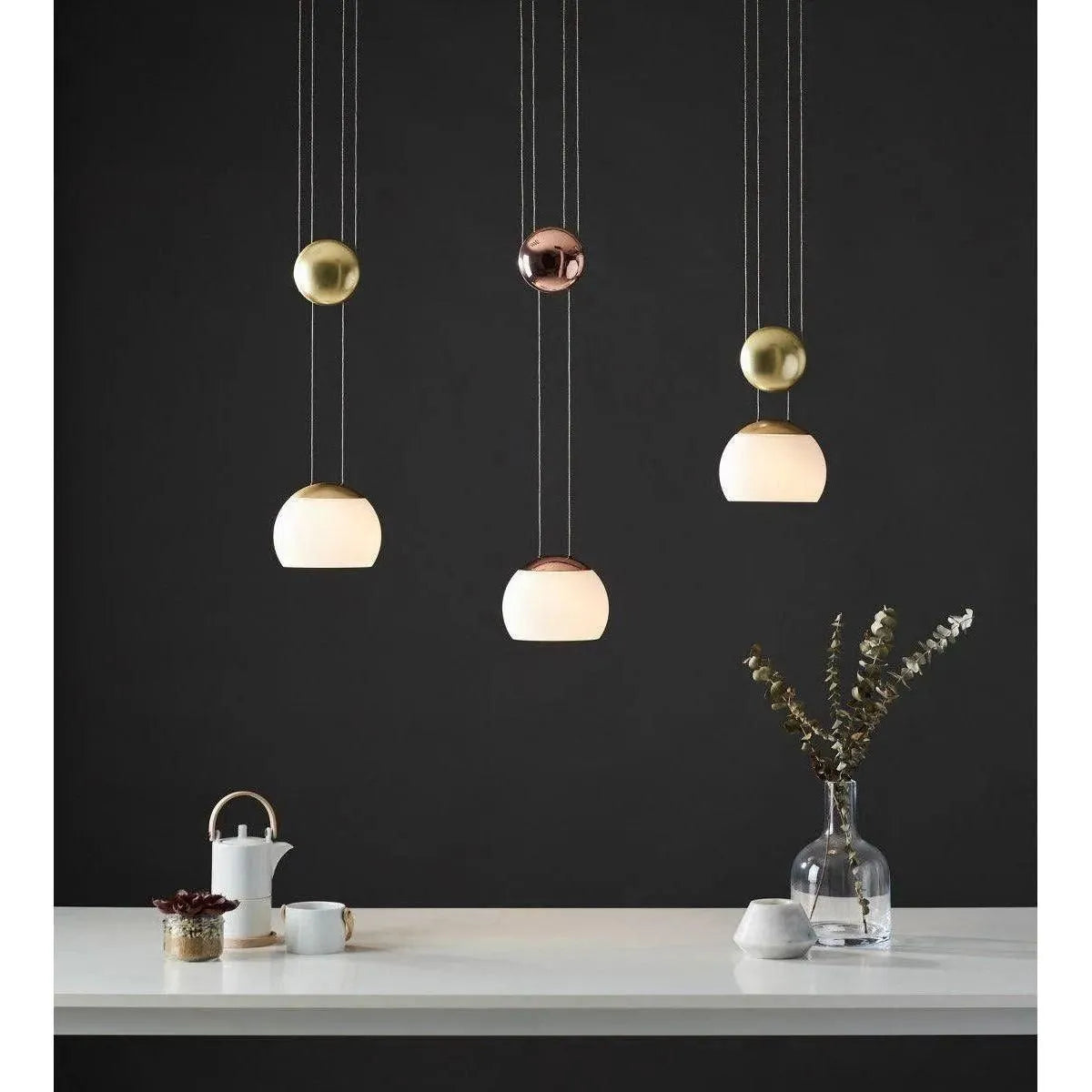 Seed Design - JoJo Pendant Light - SLD-880-CPR | Montreal Lighting & Hardware